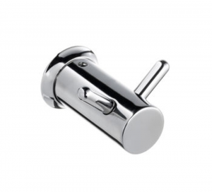 ALLURE GOLD DOUBLE ROBE HOOK